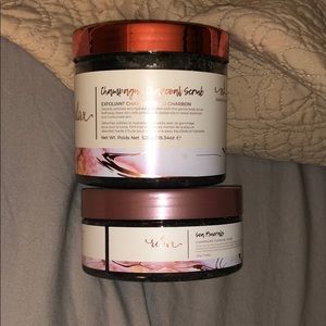 manna kadar champagne charcoal scrub